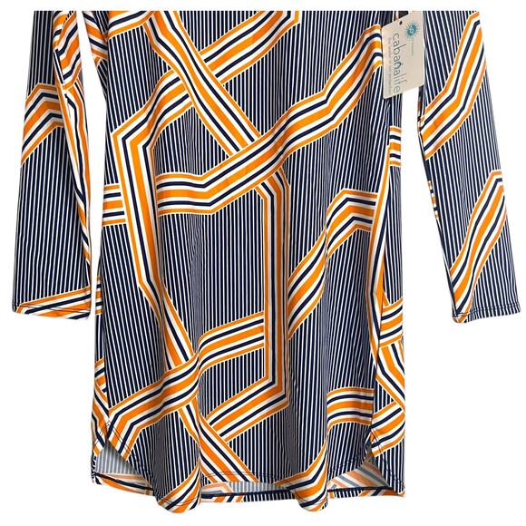 Cabana Life Dress Size M UPF 50+ Sun Protection Activewear Swim Cover-Up NWT - Picture 3 of 14